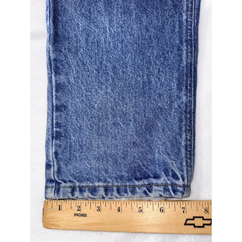 VTG Carhartt - Men's Size 32 Blue Denim Faded Distressed Broken In Jeans No Tag - Picture 14 of 16